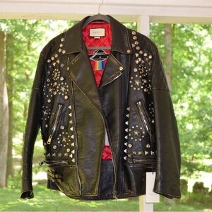 Gucci SS17 Studded Leather Jacket